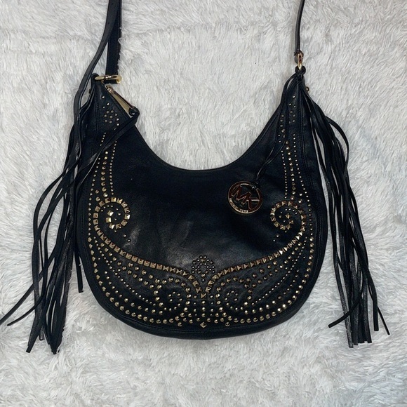 Michael Kors Bags Michael Kors Rhea Stud Tassel Boho Slouchy